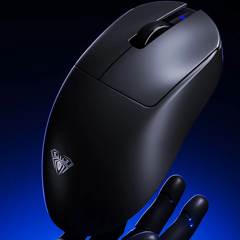 AULA SC900 Pro Wireless Mouse Tri-Mode 8KHz Polling Rate PAW3395 Sensor 26000 DPI 50g Lightweight Dual Battery Rechargeable Gaming Mice for PC Laptop Computer