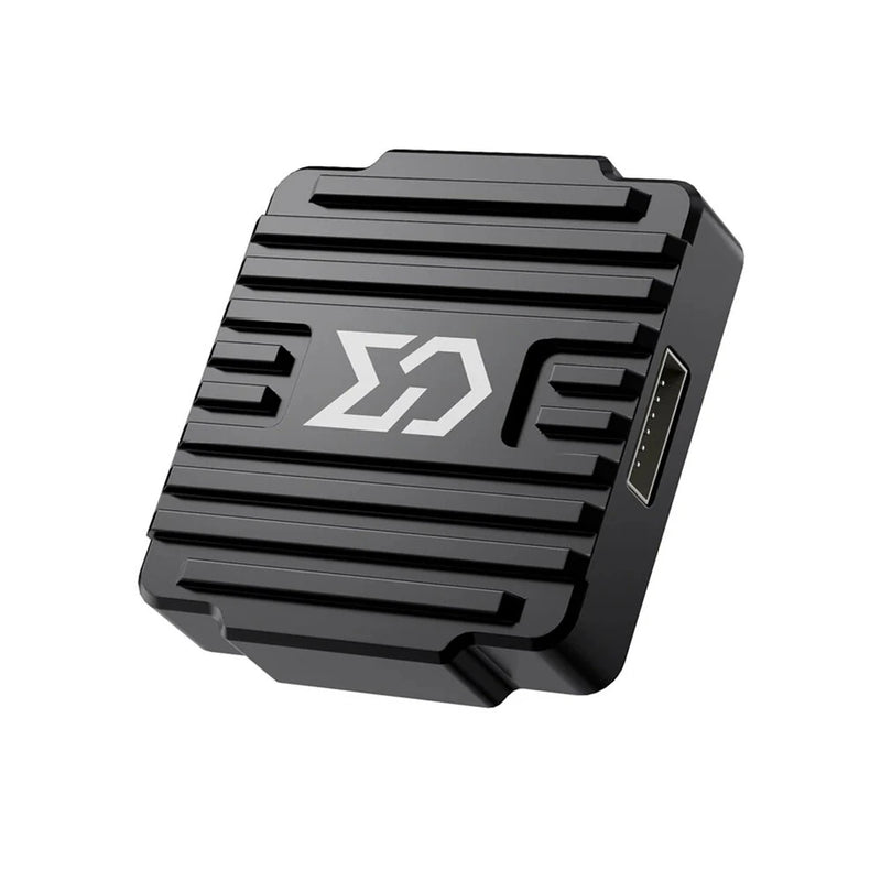 Sub250 Send T1600 25mW/ 200mW/ 600mW/ 1600mW/ Pit Mode Analog FPV Transmitter 48CH VTX DC7-36V IRC Tramp Supports OSD MMCX Built-in Mic Image Transmission Compatible with 2-8S FPV Racing Drone