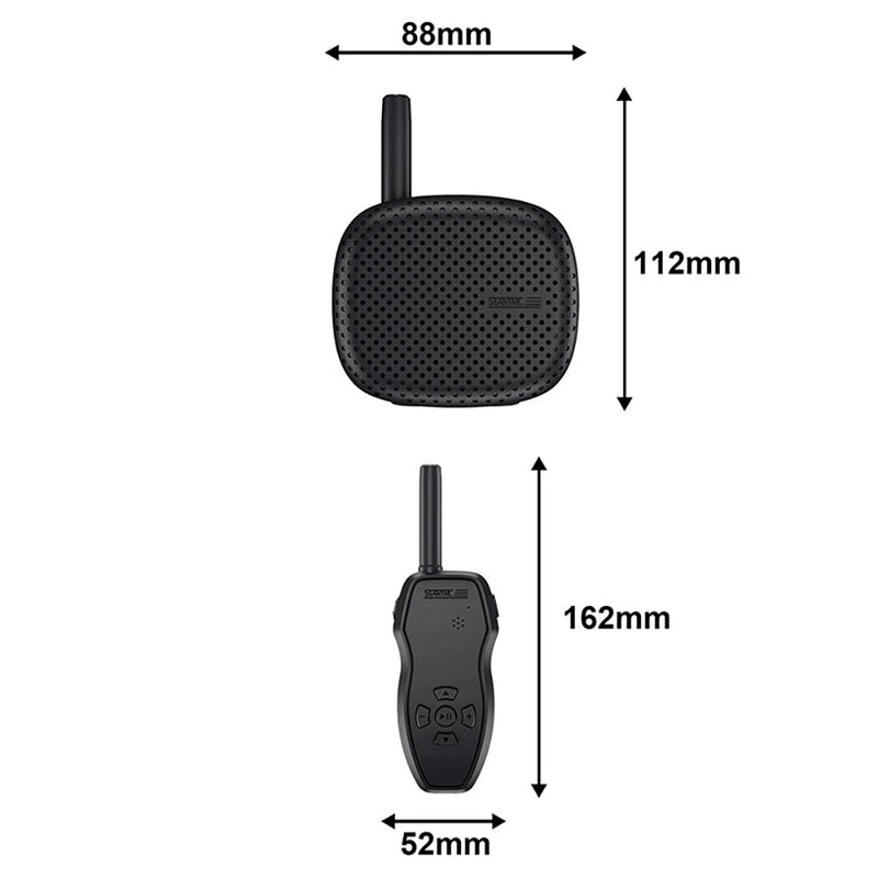 STARTRC Universal Walkie Talkie Sky Speaker Megaphone Wireless 3KM Range Laudspeakers for DJI AIR 3 / Mavic 3 PRO Series RC Drone