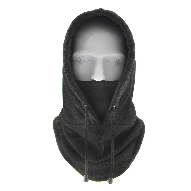 TENGOO Outdoor Cycling Protective Gear Hats Keep Warm Winter Racing Hooded Hat Thermal Neck Warmer Windproof Fleece Balaclava Skiing Face Mask