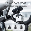 ROCKBROS Extendable Bike Computer Mount Aluminum Alloy Out-Front Holder For Garmin Bryton Wahoo Headlight
