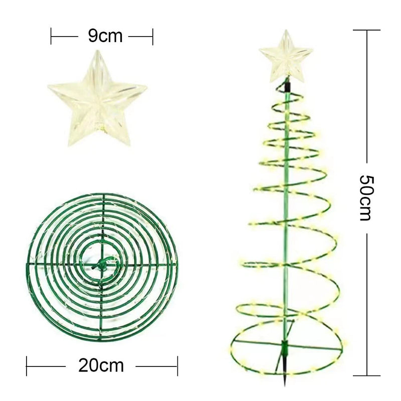 Solar Christmas Outdoor Decoration Christmas Tree Lights Outdoor Christmas Lighting Decorations Christmas Tree Christmas Lighting Garden Solar Fairy LED Lights