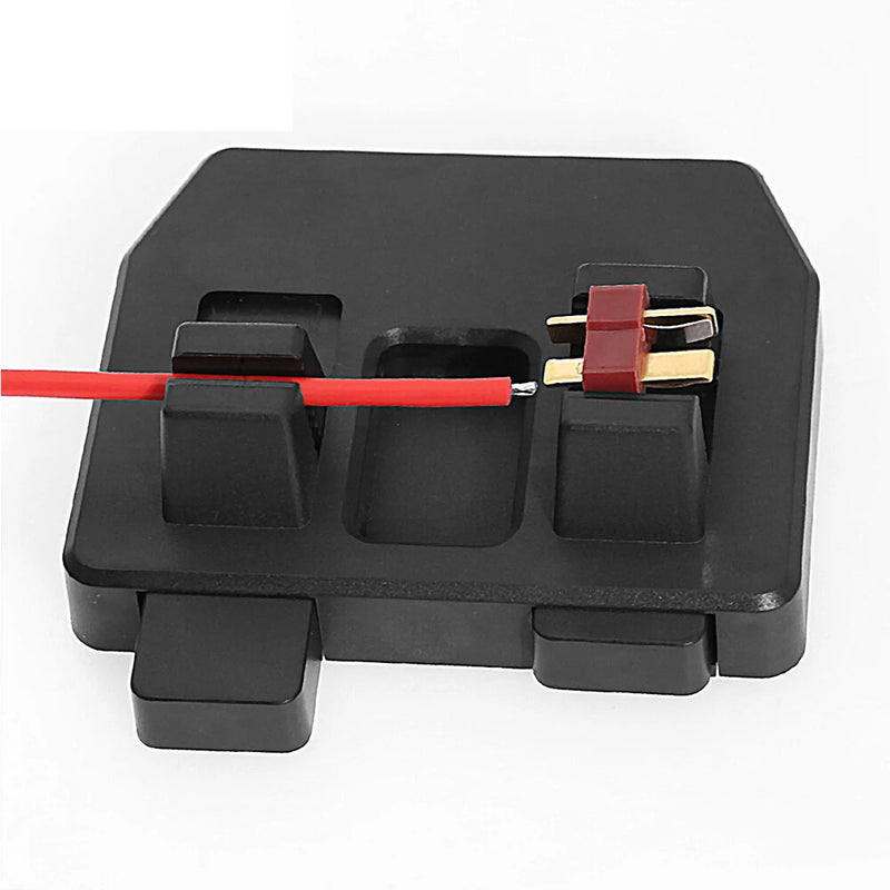 Red Spider EC5 T XT30 XT60 XT90 RC Aircraft Model Plug Welding Workbench Clamp R349