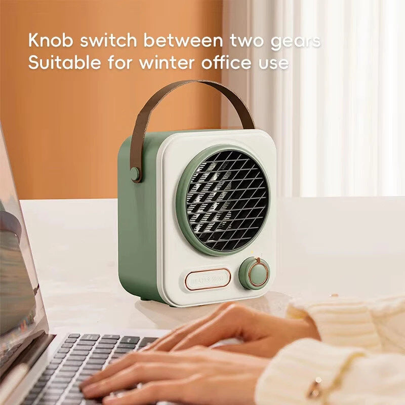IPRee Mini Electric Fan Heater Portable Blower Home Wall Heating Stove Radiator Heater Machine for Winter