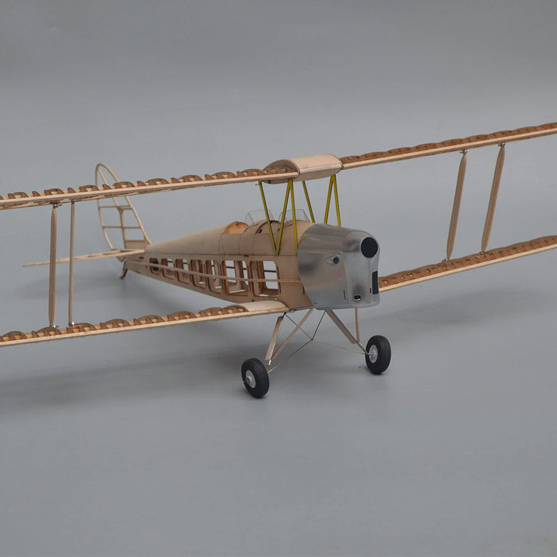 Tony Ray's Aero Model DH.82 Tiger Moth 1/12 750mm Wingspan Balsa Wood Micro RC Airplane KIT
