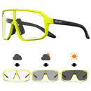 SCVCN Photochromic Cycling Glasses for Men Women UV400 Outdoor Sports Running Driving Sunglasses Road Bicycle Goggles