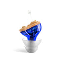 Red & Blue Mini Noise Canceling Hearing Earbuds In-Canal Earphones Headset Sound Amplifier