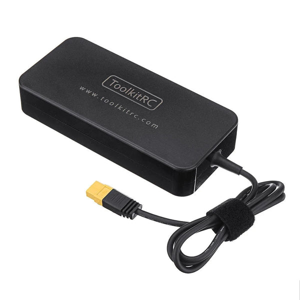 ToolKitRC ADP200 200W 10.3A Power Supply with XT60 Output Adapter for RC iSDT GTPower HotRC SkyRC Chargers