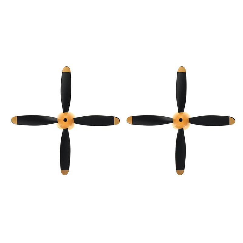 VolantexRC Mini Mustang P-51D RC Airplane Fixed Wing Spare Part 4-Blade Propeller Full Set