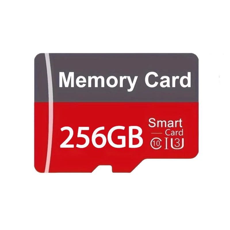 U3 High Speed TF Memory Card 512G/256G/128G/64G Video Card Memory Card for Mobile Phone Tablet Camera Monitor