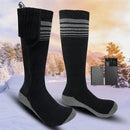 TENGOO 1 Pair Unisex Heated Socks With USB Thermal Insulated Socks Winter Electric Heating Socks Outdoor Spots Heated Boot Camping Skiing Socks