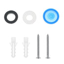 Black Bidet Spray Stainless Steel Toilet Hand Shower Head Intimate Hygiene Wall Seat Bathroom Set