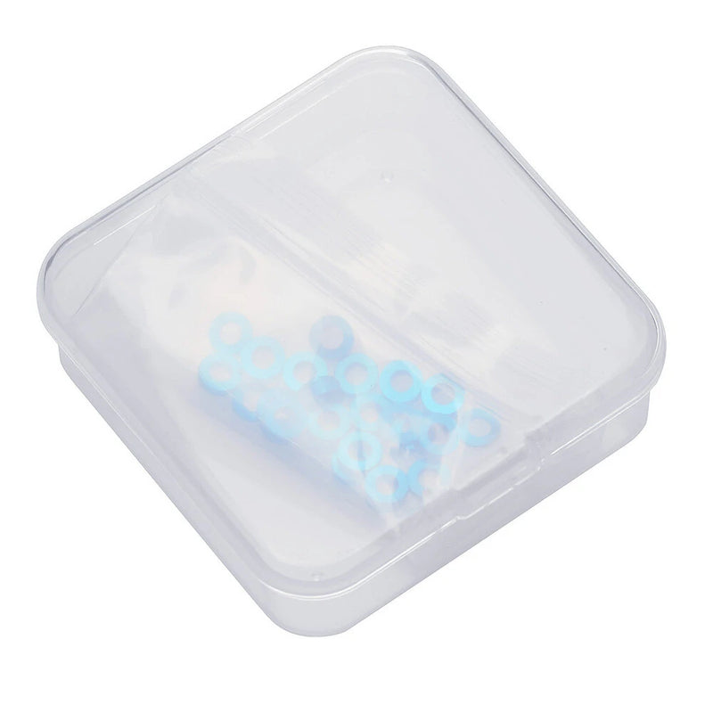 24PCS M3 Aluminum Alloy Flat Gasket Set for Tamiya 53539 TT02 TT01 XV01 XV02 RC Car Parts