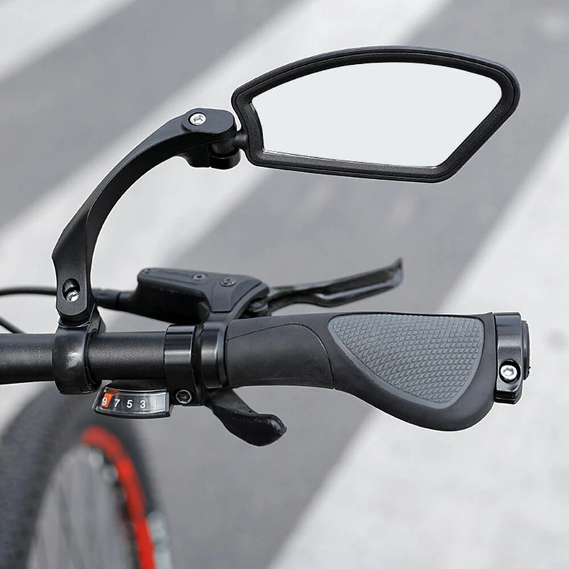 1PC Bike Rearview Mirror Mountain Bike HD Reflection Mirror 360 Rotation Wide Range Adjustable Mirror for Electric Bike