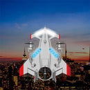 QIDI 570 2.4GHz 6CH 315mm Wingspan VTOL One Click Crane Mode Night Flying 6-Axis Gyro Brushless EPP RC Airplane RTF Compatible Futaba & DSM Receiver