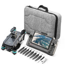 ZLL Beast SG603 PRO GPS 5G WiFi FPV with 4.5inch Touchable LCD Screen Controller Voice Broadcast 720P HD Dual Camera Servo Gimbal 360 Obstacle Avoidance One-Key Airdrop Brushless Foldable RC Drone Quadcopter RTF