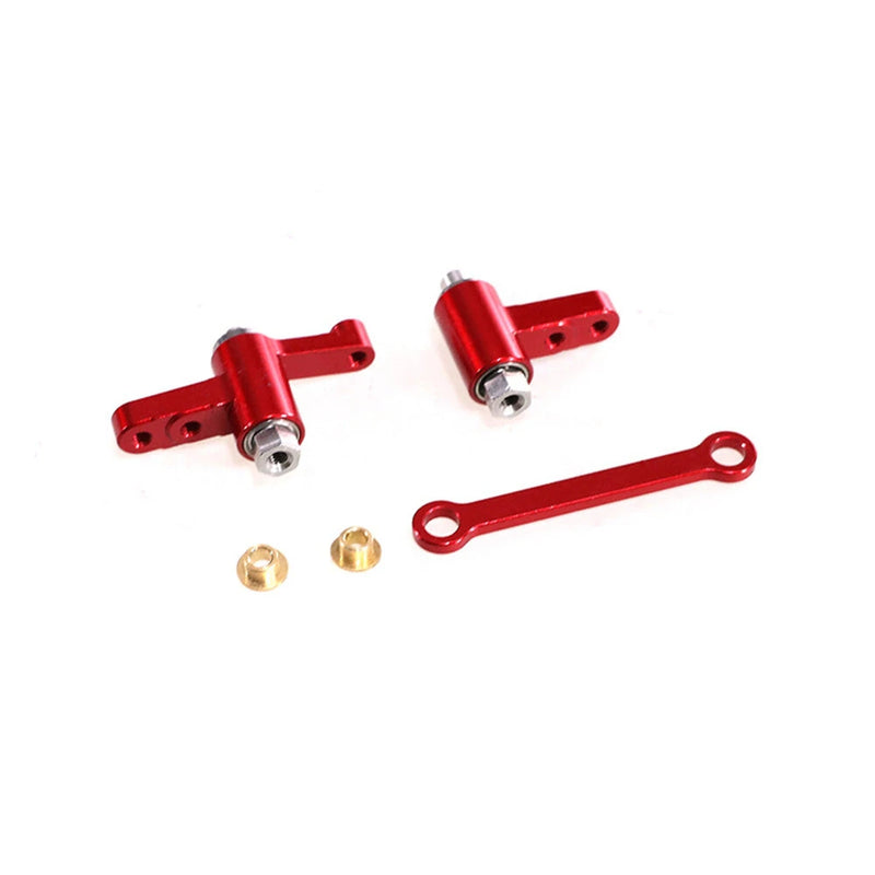Upgraded Metal Part Stainless Steel Steering Shaft Set for MJX 14209 14210 H14BM 1/14 RC Car Vehicle Model Accessories