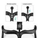 CYDY 3K Matte Edge Bike Computer Holder Carbon Fiber GPS Odometer Handlebar Holder Extension Mount