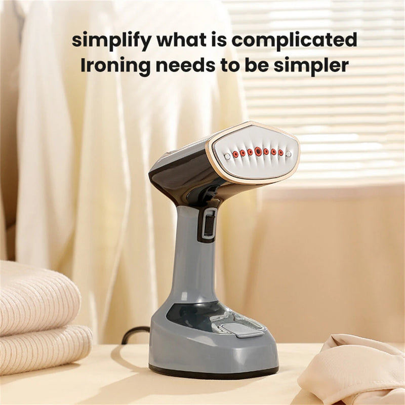 Tevorex Foldable 2-in-1 Ironing Machine 1500W Fast-Heat Garment Steamer Household Electric Fabric Steamer for Home Travel