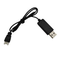 1S 3.7V USB Charging Cable Charger Micro-USB PH1.25 JST SM Plug for RC Drone Quadcopter Lipo Battery