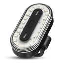 BIKIGHT Colorful RGB USB Rechargeable LED Bike Taillight 14 Light Modes Waterproof Safety Rear Light for Night Riding Cycling Equipmen