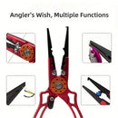 IPRee Aviation Aluminum Wire Pliers Multi-functional Fishing Pliers Outdoor Fishing Tools Fish Control Pliers, and Line Cutting Pliers