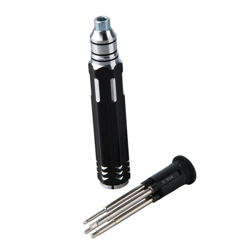 4 In 1 Screwdriver Hexagon Head H1.5 H2.0 H2.5 H3.0 Hex Screw Driver Tools Set Professional RC Tools Kits For FPV Helicopter Car