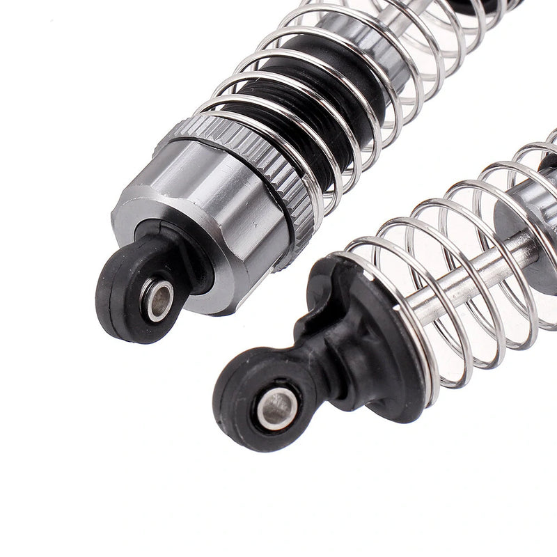 2PCS Upgraded Aluminum Capped Oil Filled Shock Absorber Damper for HBX 16889 1602 1/16 RC Car Parts M16100A