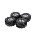 4Pcs Austar Wheel Tires Plastic Wheel Rims for 1/10 RC Crawler HSP HPI Car Parts