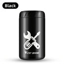 WEST BIKING Bicycle Hard Shell Kettle Shaped Tool Organizer Lightweight Portable Waterproof Repair Kit Storage Box for MTB Road Bike