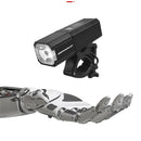 BIKIGHT LED High Brightness Long-range Bicycle Headlight IPX4 Waterproof USB Charging 3 Light Modes Bike Front Light for MTB Night Riding Safety