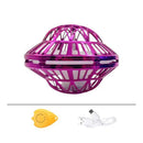 UFO Magic Spin Suspension Ball Magic Sphere Fingertip Gyroscope Flying Saucer Aircraft