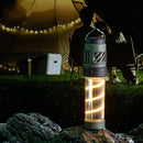 3 in 1 Camping Lantern USB Rechargeable Camping Light 1500mAh High Power Mosquito Lamp IP44 Waterproof with Triangle Bracket Telescoping Tripod Outdoor Light for Outdoor Camping