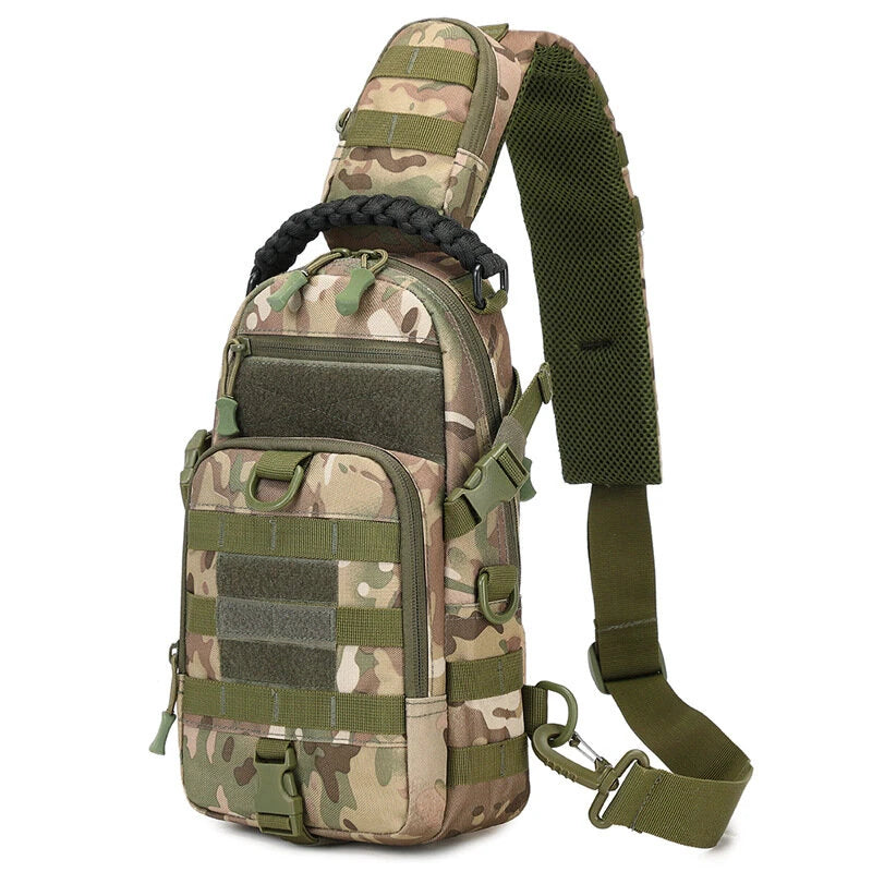Men Fishing Chest Bag Fanny Pack Outdoor Sports Backpack Camping Hiking Climbing Cycling Shoulder Bag