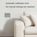 DUKA LCD Wireless Smart Home WIFI Temperature and Humidity Weather Sensor Rechargeable Indoor Clock Hygrometer Mini Digital Thermometer