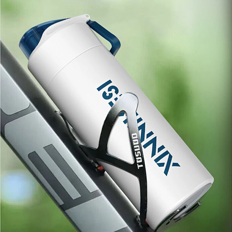 IPRee 316 Stainless Steel Insulated Thermos Water Bottle 600ml Portable Sports Bottle For Travel, Hiking, Gym, And Car