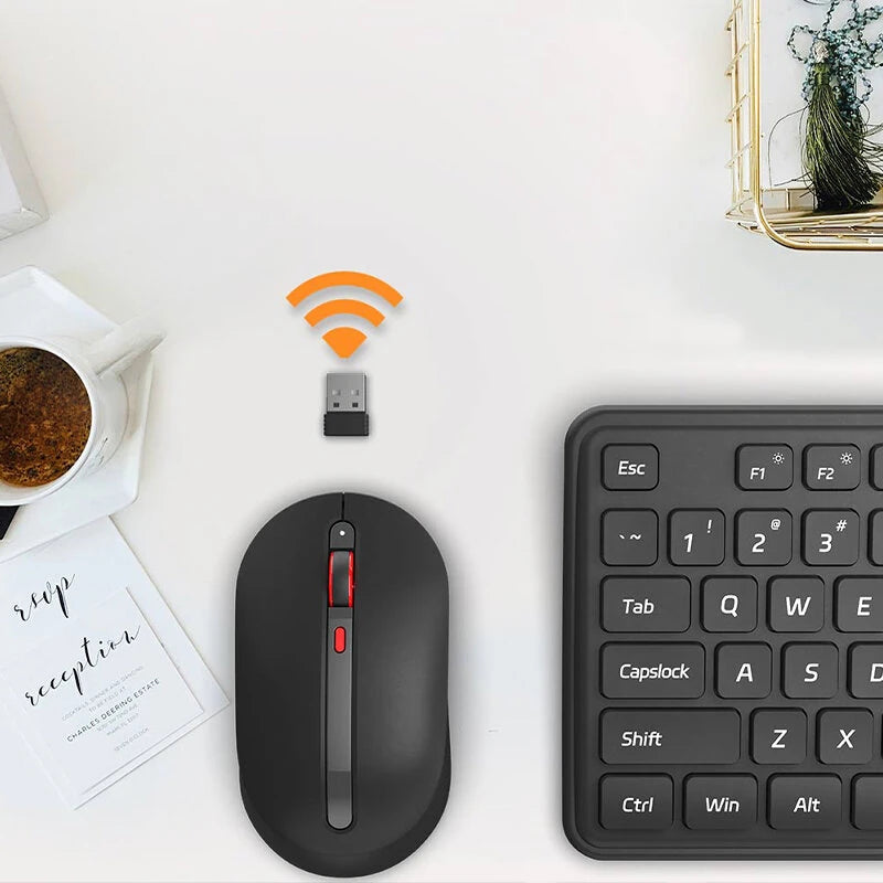 Xiaomi MIIIW 104-keys Wireless Keybaord and Mouse Kit 1600/1200/800DPI Mute Mice and Mechanical-feeling Keyboards Combo for PC Laptop Computer