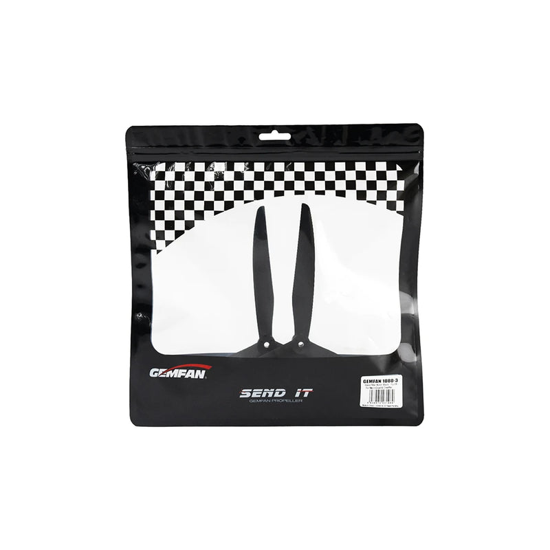 2 Pairs/ 4Pairs/ 8 Pairs GEMFAN 1080 10 Inch 3-blade Glass Fiber Nylon Propeller for RC FPV Racing Drone