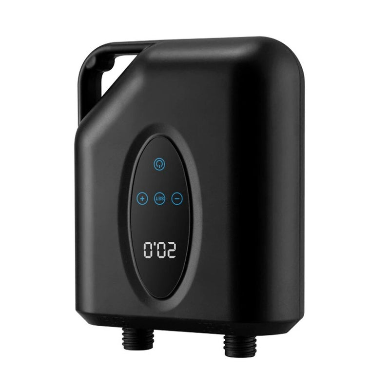 Portable Paddle Board Pump 20PSI High Pressure Electric Air Compressor Pump Inflation & Deflation Pump with 6 Nozzles for Inflatable Boat Pool Surfboard Stand-up Paddle Board SUP