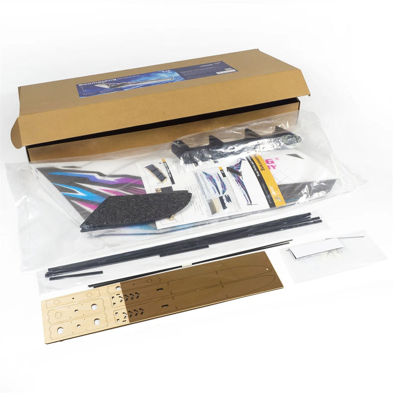 Dancing Wings Hobby E42 1114mm Wingspan EPP FPV Delta Wing Flying Wing RC Airplane Glider KIT/ KIT+Power Combo