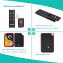 RETEKESS TH104 Wireless Key Finder RF Key Locator Pet Tracker Wallet Tracker Remote Control 1 RF Transmitter 6 Receiver
