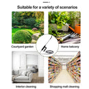 Battery Powered Sprayer Garden Sprayer Electric Plant Rechargeable Sprayer Ergonomic Handle 3 Nozzles for Garden Versatile