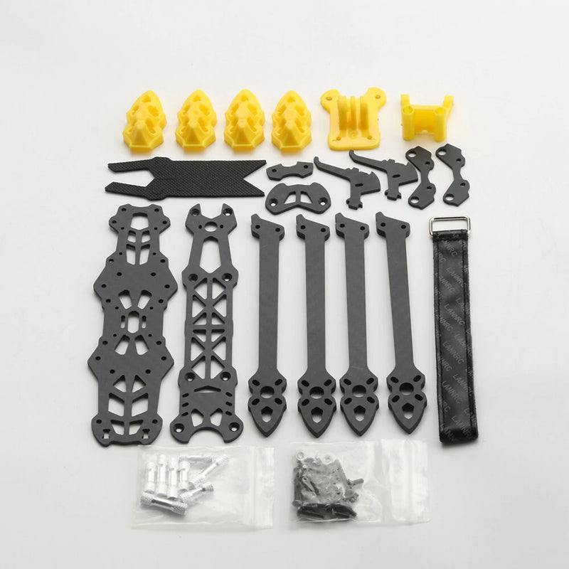 Mark4 7 Inch 295mm Wheelbasae 5mm Arm 3K Carbon Fiber Frame Kit for DIY RC FPV Racing Drone