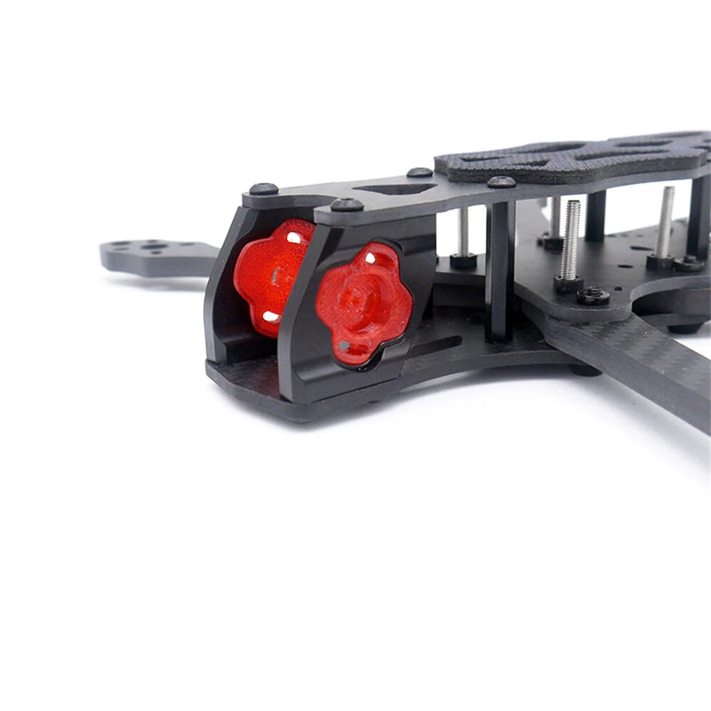 TEOSAW APEX DC5/DC5 Max 245mm 5 Inch / DC7/DC7 MAX 340mm 7 Inch Deadcat Frame Kit Compatible with DJI O4 Pro DIY FPV Racing Drones