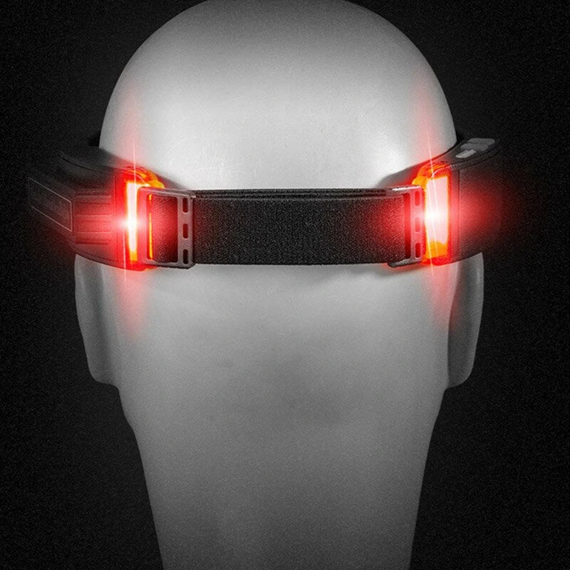 350LM Smart Induction Riding Headlamp USB Rechargeable LED Headlight Cycling Adventure Fishing Flashlight Bike Headlamp