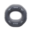 KALOAD Silicone Adjustable 20-90LB Hand Grip Strength Exercise Gripping Ring Fitness Finger Forearm Trainer Carpal Expander