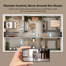 SriHome DH013 4MP HD Smart Pet Camera WiFi Mobile Robot with AI Tracking Auto Recharge 10000mAh Battery Night Vision Two Way Audio for Monitoring and Playing with Pets