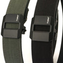 TUSHI Metal Buckle Tactical Belt for Men Adjustable Nylon Military Gun Belt Heavy Duty EDC Outdoor Sports Police Duty Waistband Work Utility Belt