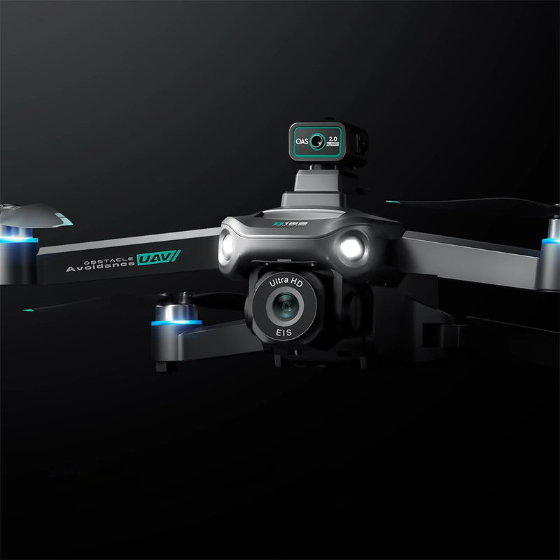 YLR/C S159 GPS 5G WiFi FPV with 5.9inch LCD Screen Controller 720P HD Dual Camera Servo Gimbal 360 Obstacle Avoidance Brushless Foldable RC Drone Quadcopter RTF