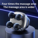 4-Head Massage Gun with 9 Speeds Deep Tissue Percussion 28kg Force 1200mAh Battery Body Muscle Relaxation Tool